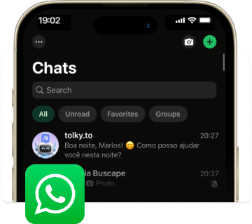 Imagem ilustrando o WhatsApp